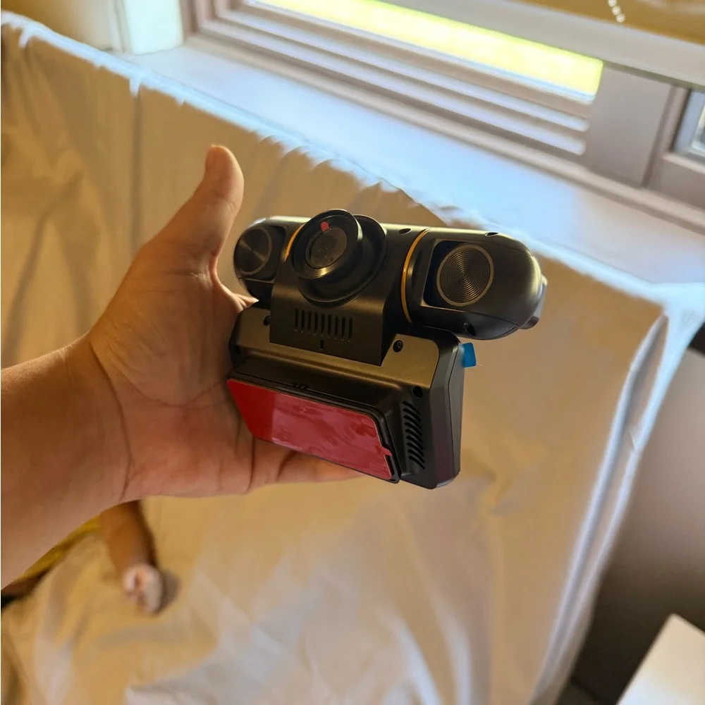 Black and Red Dash Camera